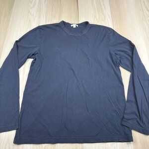 JAMES PERSE Mens Long Sleeve T Shirt Crew neck MLJ3351 Size 3 Made In USA